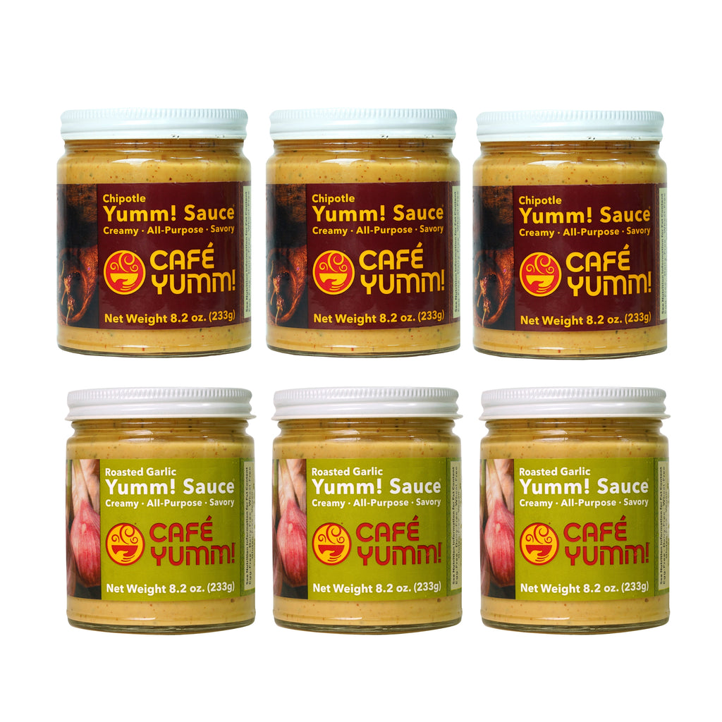 Yumm! Sauce® - Mix Pack, six jars