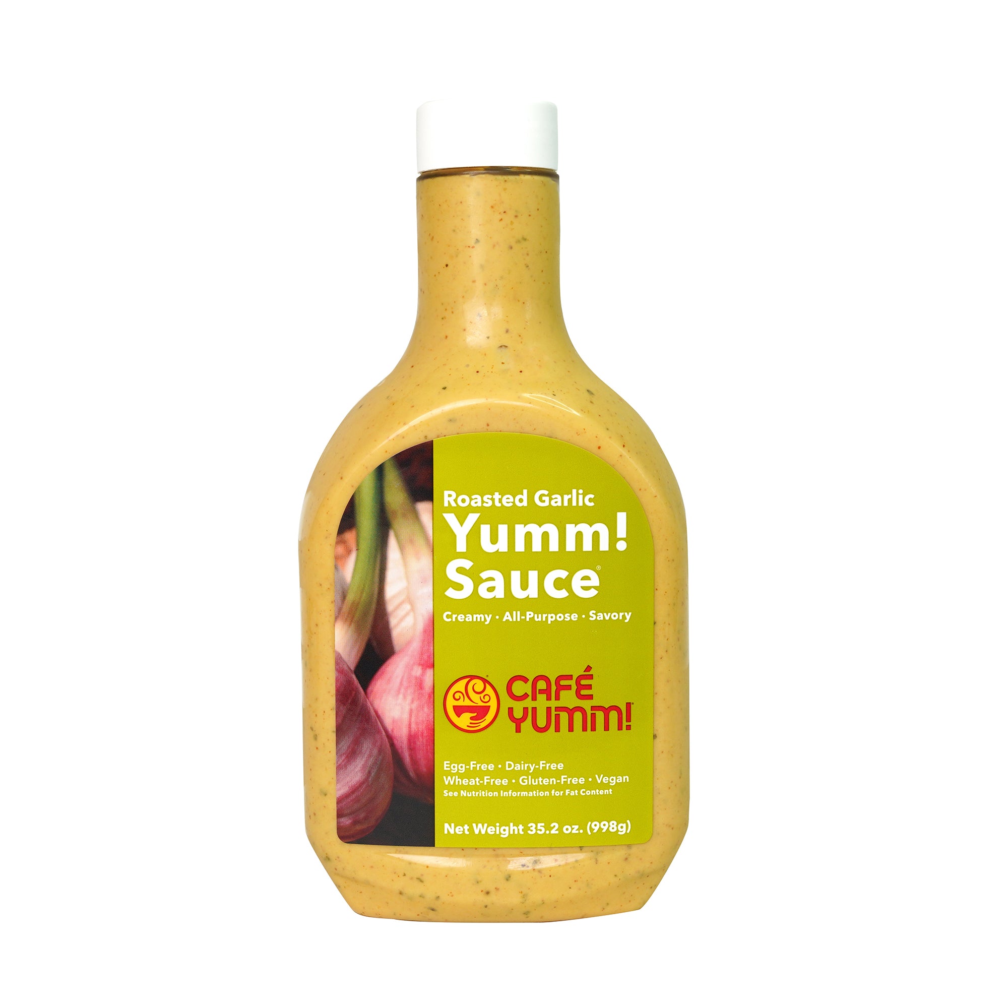 yumページです Yumm! Sauce® - Roasted Garlic Bottle | Cafe Yumm!