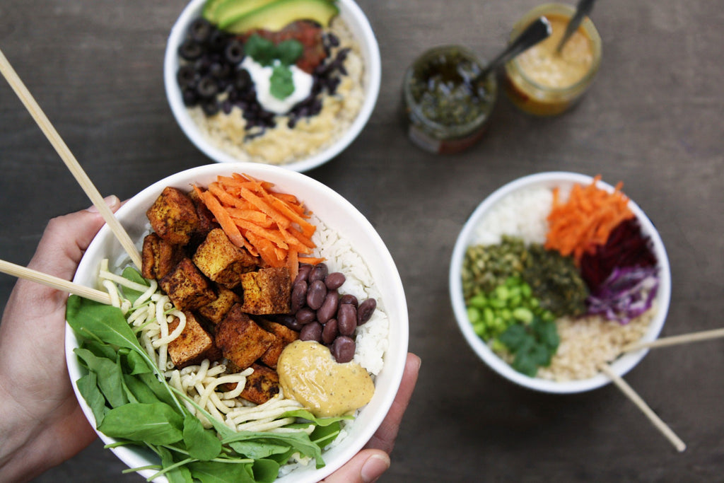 Yum Yum Bowls with Knockoff Cafe Yumm Sauce - Mel's Kitchen Cafe